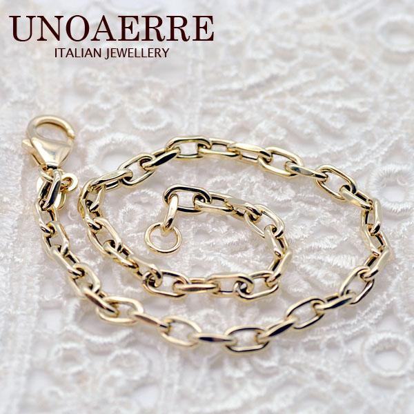 UNOAERRE ウノアエレ 【UNOAERRE】 K18イエローゴールド ブレスレット