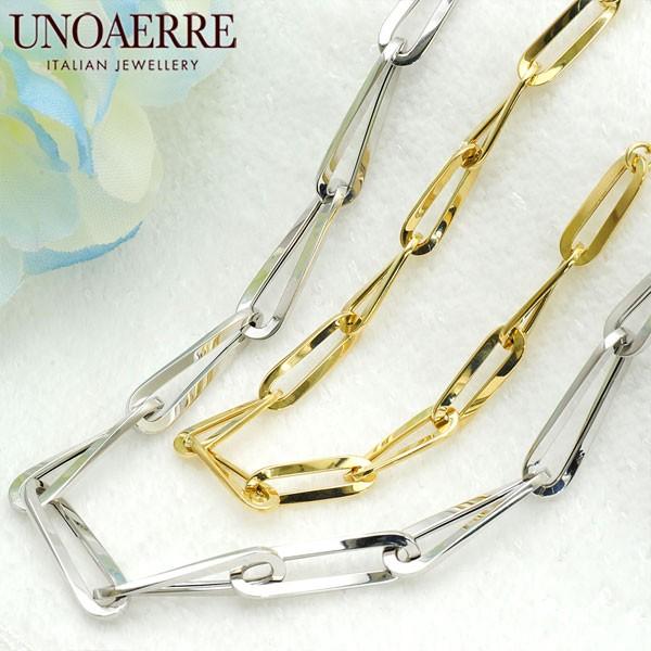 UNOAERRE ウノアエレ UNOAERRE K18/K18WGイエローゴールド/ホワイト 