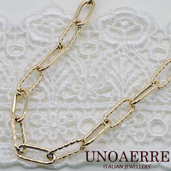 UNOAERRE ウノアエレ UNOAERRE K18イエローゴールドロング UNOAERRE ウノアエレ UNOAERRE K18イエローゴールドロング