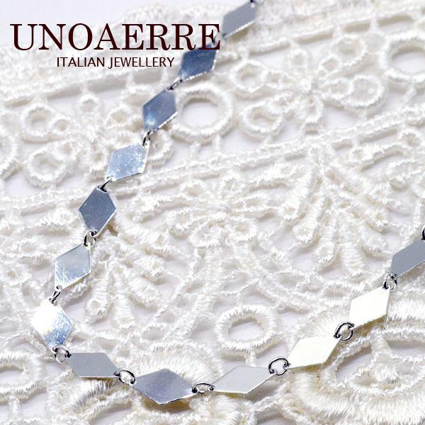 UNOAERRE（ウノアエレ） UNOAERRE K18 ホワイトゴールド ネックレス