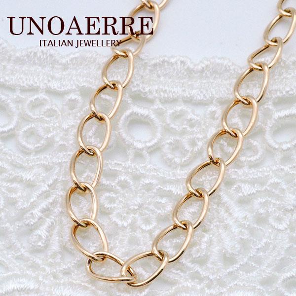 UNOAERRE ロングネックレスK18
