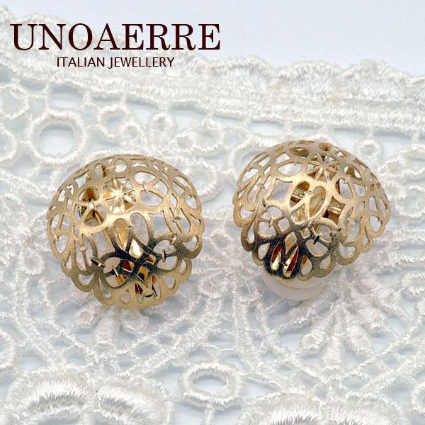 UNOAERRE（ウノアエレ） UNOAERRE K18YGイエローゴールド イヤリング 