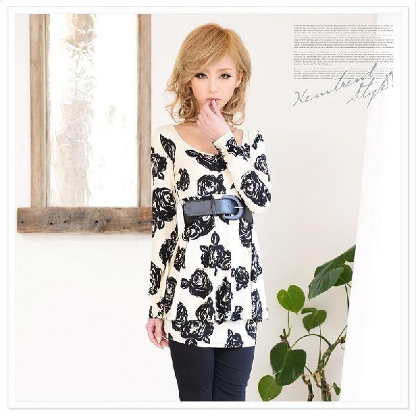 ワンピース 3点セットアップ 薔薇柄ワンピ レギンス ベルト Buyee 日本代购平台 产品购物网站大全 Buyee一站式代购 Bot Online