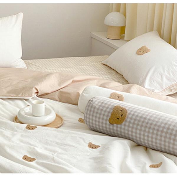 ベビー ベッド ガード サイド クマクッション ソフト 寝返り 防止 赤ちゃん 新生児 熊 くま ベビー 赤ちゃん ギフト 誕生日 男の子 女の子 ベビー 赤ちゃん 母の日 プレゼント 出産祝い クマ 枕 CHUCHUBEBE chuzak...