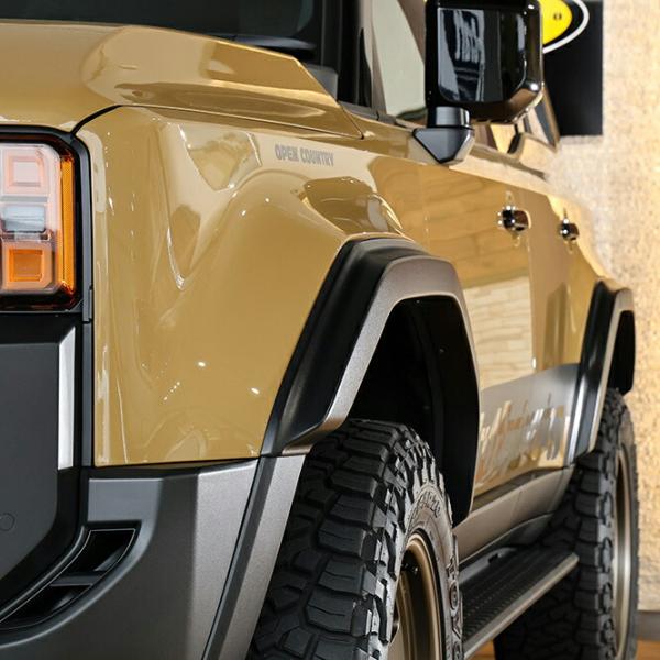 4x4エンジニアリング オーバーフェンダー 1台分セット ランドクルーザー250 GDJ250W TRJ250W ※GXグレードは適合外 北海道・沖縄・離島は要確認