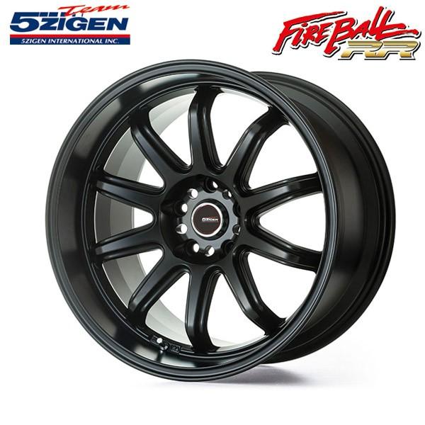 5次元　ファイヤーボール　16×7j +42　4h 100 5ZIGEN ホイール FIREBALL RR ファイヤーボール ダブルアール マット