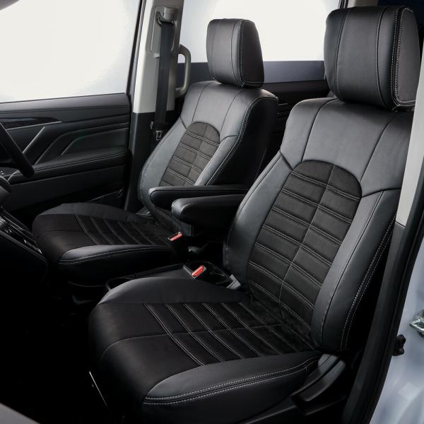 Bellezza ベレッツァ リミテッドモデル シートカバー デリカD:5 CV1W H31.2〜 P他 運転席パワーシート車 7人乗
