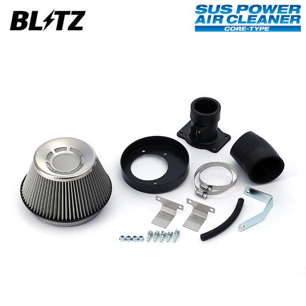 GEフィット　BLITZ社外エアクリーナー(*^^*) BLITZ（ブリッツ） サスパワー エアクリーナー フィット GE8 H19.10