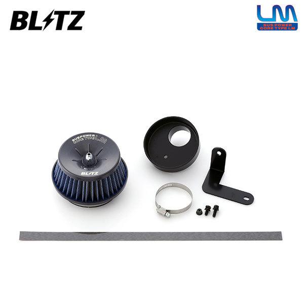 BLITZ（ブリッツ） サスパワー コアタイプLM ブルー エアクリーナー 