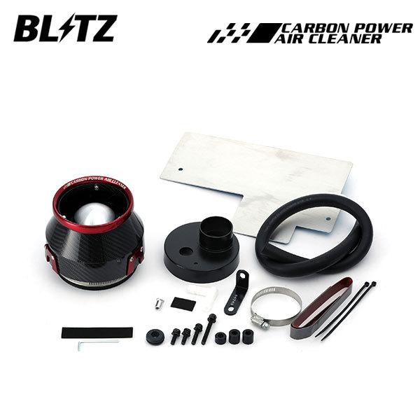 BLITZ ブリッツ カーボンパワーエアクリーナー N-BOXカスタム JF1 JF2 