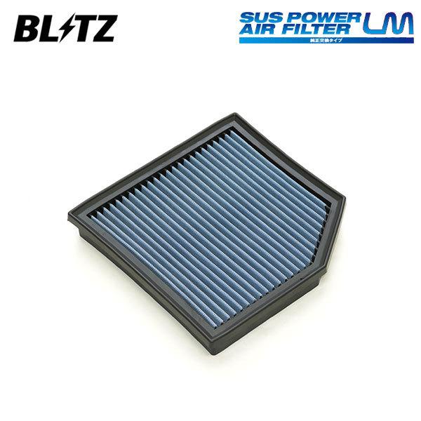 もも BLITZ エアフィルター SUS POWER AIR FILTER LM スープラ JZA80