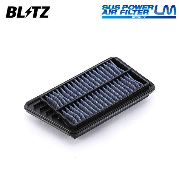 BLITZ ブリッツ サスパワー エアフィルター LM SH-74B バモスホビオ HM4 H27.3〜 E07Z NA 4WD MT  17220-PFE-010 :blitz-filter-0806:オートクラフト 通販 