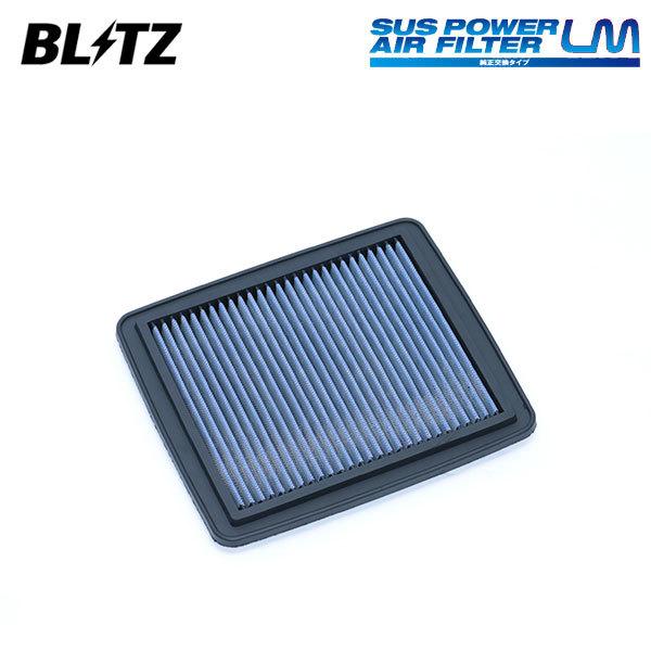 BLITZ（ブリッツ） サスパワー エアフィルター LM WS-737B ジムニー