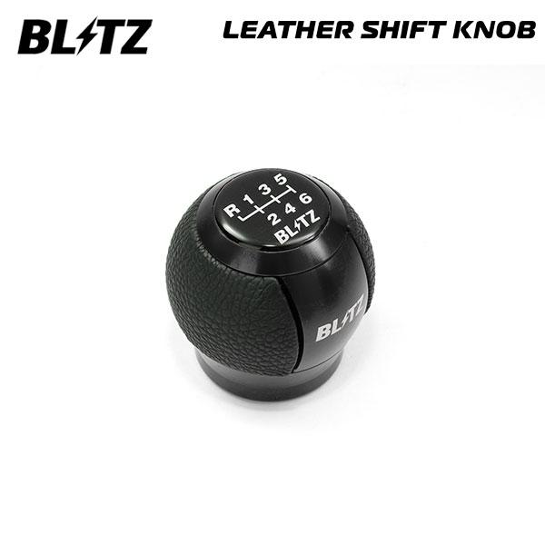 BLITZ（ブリッツ） レザーシフトノブ ブラック GRヤリス GXPA16 R2.1