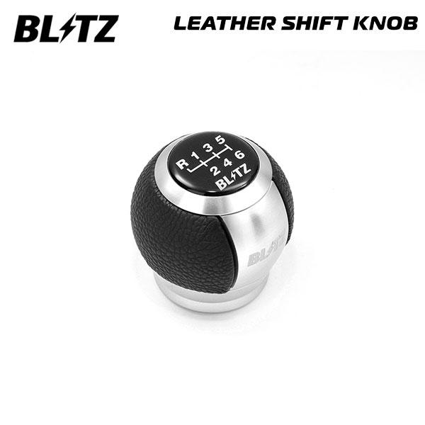 BLITZ（ブリッツ） レザーシフトノブ シルバー GRヤリス GXPA16 R2.1