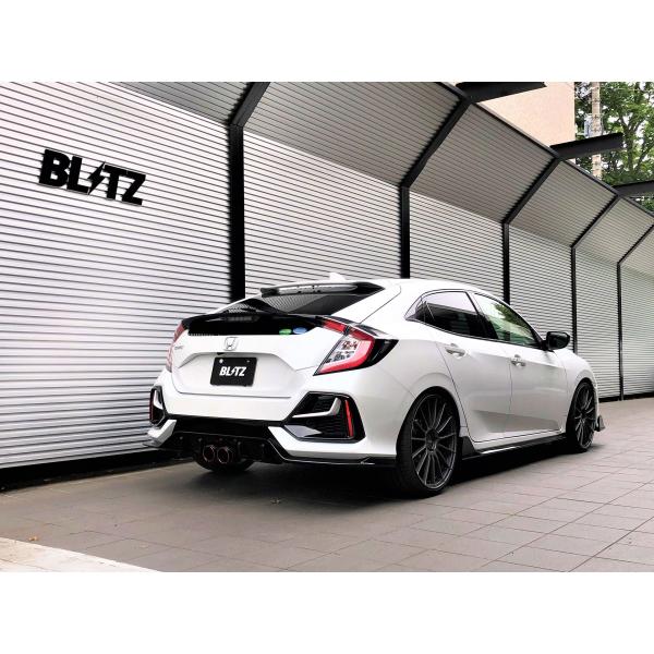 Blitz ブリッツ マフラー ニュルスペック カスタムエディションカーボンレッド シビック Fk7 17 09 ハッチバック Blitz Muffler 0929 オートクラフト 通販 Yahoo ショッピング