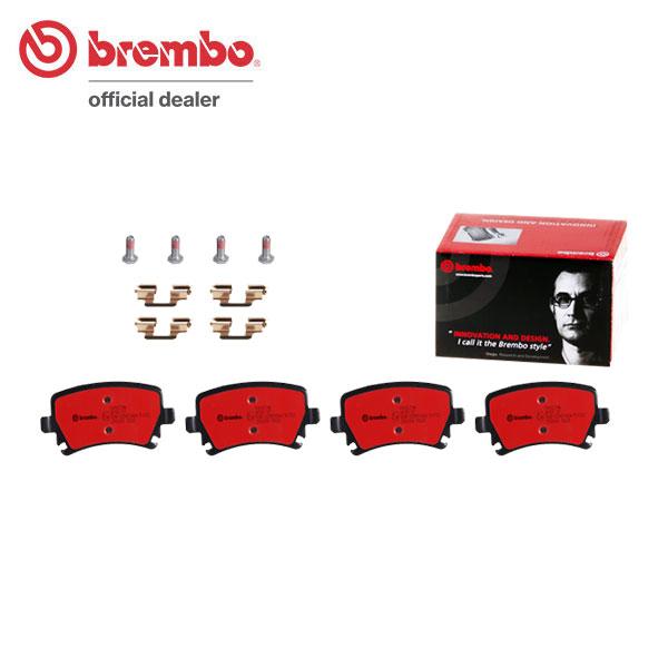 brembo ブレンボ セラミックブレーキパッド リア用 アウディ A6アバント (C6) 4FAUKS H16.9〜H24.2 3.2 FSI クワトロ