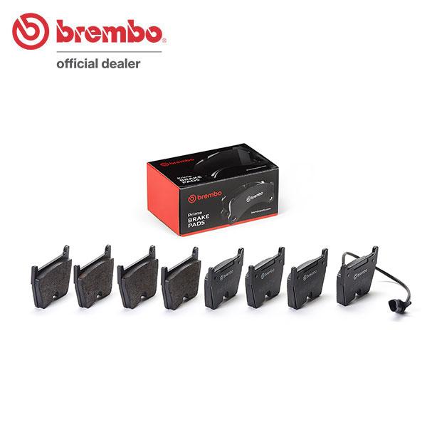 brembo ブレンボ ブラックブレーキパッド フロント用 アウディ RS4アバント 8KCFSF H25.4〜 クワトロ 4.2L 8ピストン