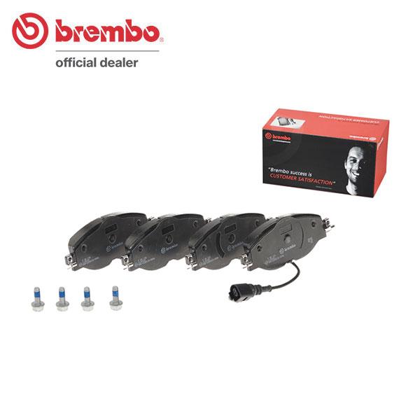 brembo ブレンボ ブラックブレーキパッド フロント用 フォルクスワーゲン パサートヴァリアント (B8) 3CCZE H27.7〜 TSI 1.4L ワゴ