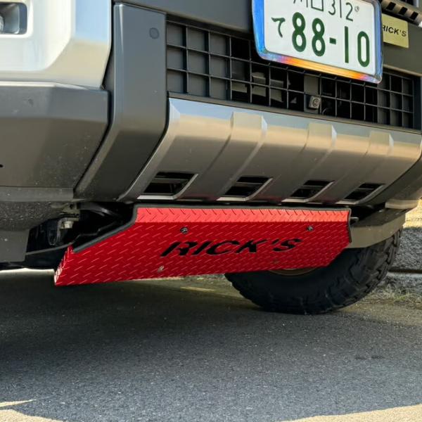 リミテッドチトセ　スキッドプレート リミテッドチトセ RICK'S スキッドプレート アルミ製縞板ウレタン塗装