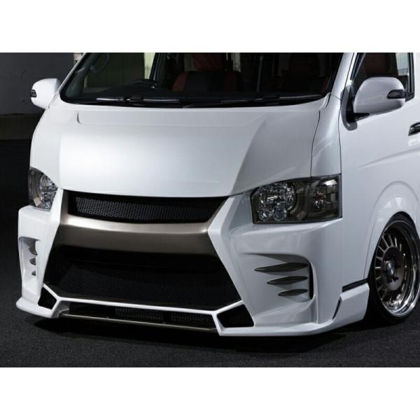 CRS　ESSEX　PROGRESS2　２００系　ハイエース　フロントバンパー ESSEX（エセックス） CRS ESSEX ワイド4~6型用 PROGRESS2