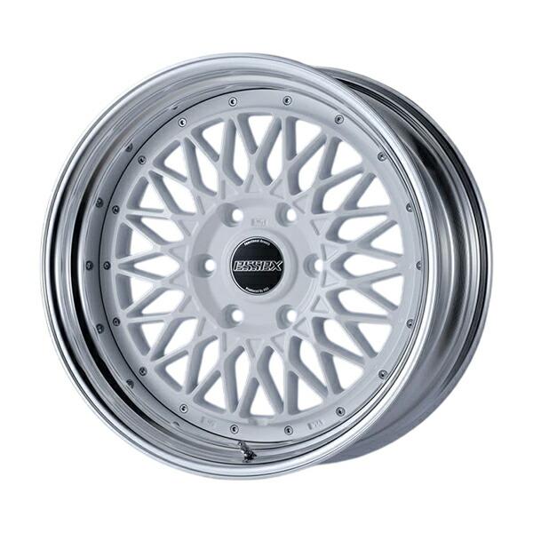 ESSEX CRS ホイール ENCM-17 2ピース 17×8J +19〜+50 1本 ホワイト（WH 