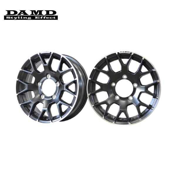 DAMD ダムド little G. ホイール ( 16×5.5J +20 ) 単品 ブラック JB64