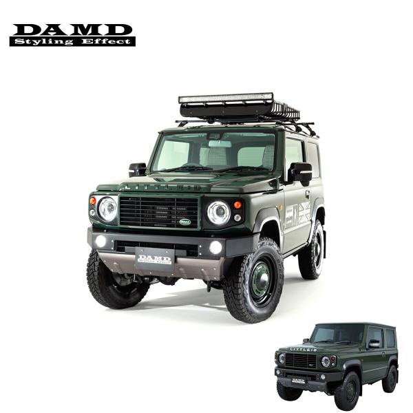 DAMD JIMNY “little D.” マッドフラップ DAMD(ダムド) little D. リトルD マッドフラップ ジムニーJB64W