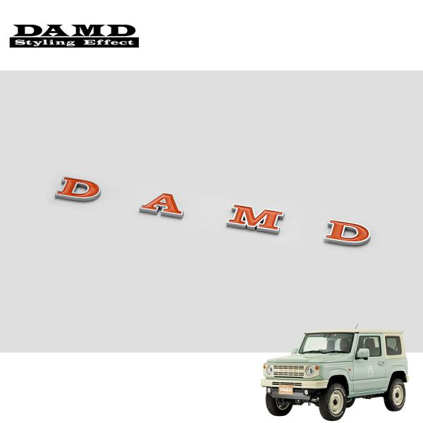 DAMD ダムド little B.DAMDアメリカンエンブレム オレンジ×シルバー 