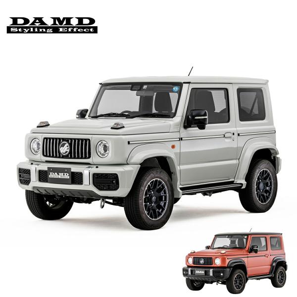 ジムニーシエラJB74フロントグリルDAMD little G. ADVANCE auto-craft_damd-0277