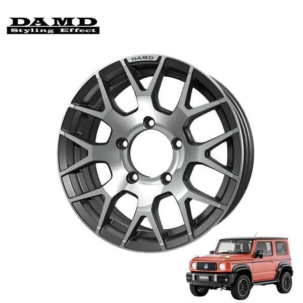 DAMD ダムド little G ホイール （ 16×6J -5 ） 4本セット