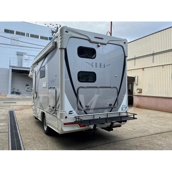 ナッツrv カムロード　キャンピングカー　ディーゼル車用　リヤショック2本セット DMD ヒッチメンバー3本出し(ヒッチ＋キャリア) E級 カムロード クレア