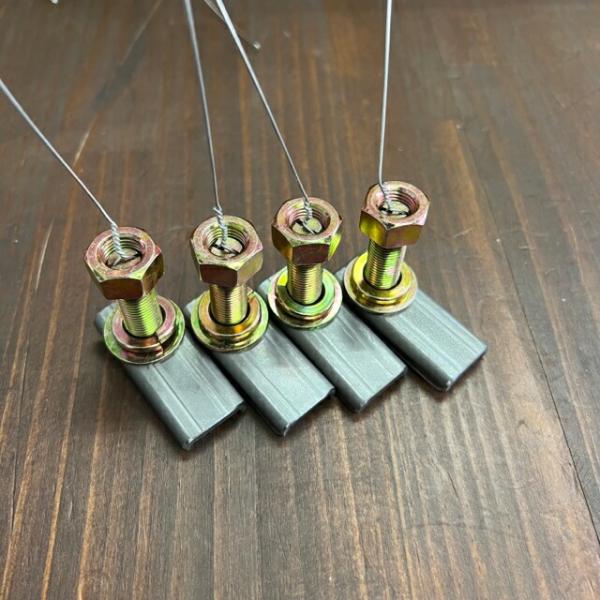 DMD 針金付ボルト M12 4本セット
