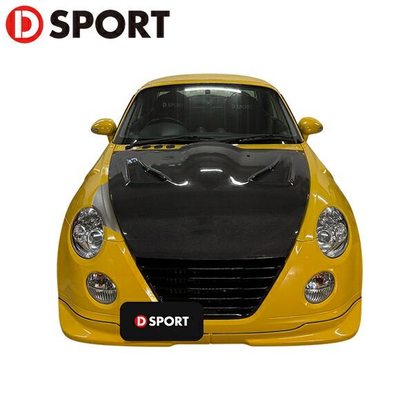 D-SPORT エアロボンネット コペン L880K 02.06〜12.08 個人宅配送不可