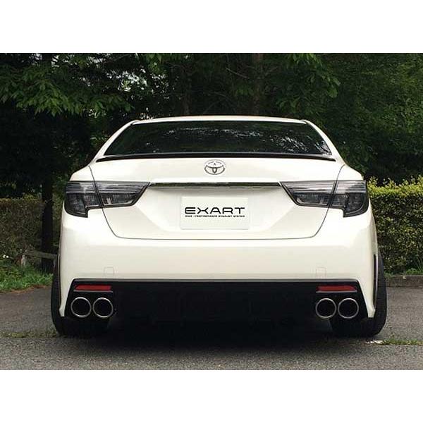 EXART ONE マフラー ステンレステール マークX GRX130 GRX133