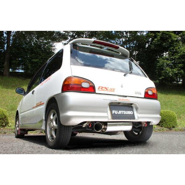 FUJITSUBO フジツボ マフラー パワーゲッター ヴィヴィオ E-KK4 H4.3〜H10.10 EN07 スーパーチャージャー 4WD ※個人宅発送可