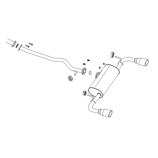 FUJITSUBO（フジツボ） マフラー A-R RAV4 6BA-MXAA52 R1.4〜 M20A-FKS