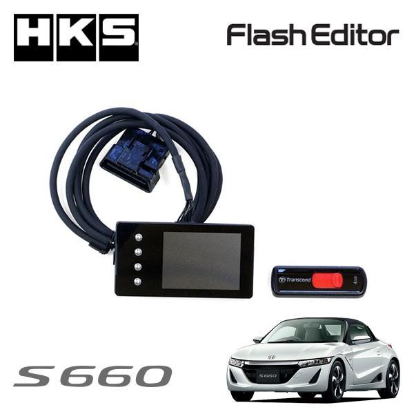 100％品質 HKS フラッシュエディターS660 DBA-JW5 S07A TURBO 15 04