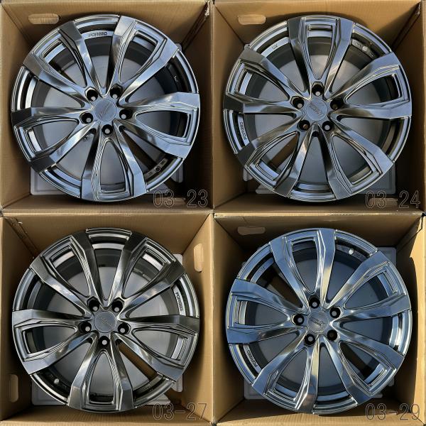 【中古】 シュティッヒ レグザス フォージド FS-01 鍛造アルミホイール4本セット 19x8.0J レクサスIS/LBX/NX/RC/RZ、クラウン(エステ