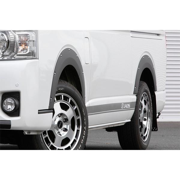 JAOS フェンダーガーニッシュ ハイエース 200系　中古　５点　ジャオス JAOS フェンダーガーニッシュ ハイエース 200系中古5点ジャオス