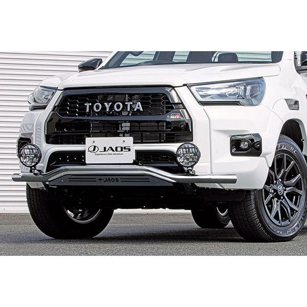 JAOS ジャオス フロントスキッドバー ポリッシュ／ブラック