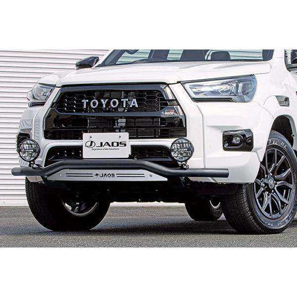 JAOS ジャオス フロントスキッドバー ブラック／ブラスト ハイラックス