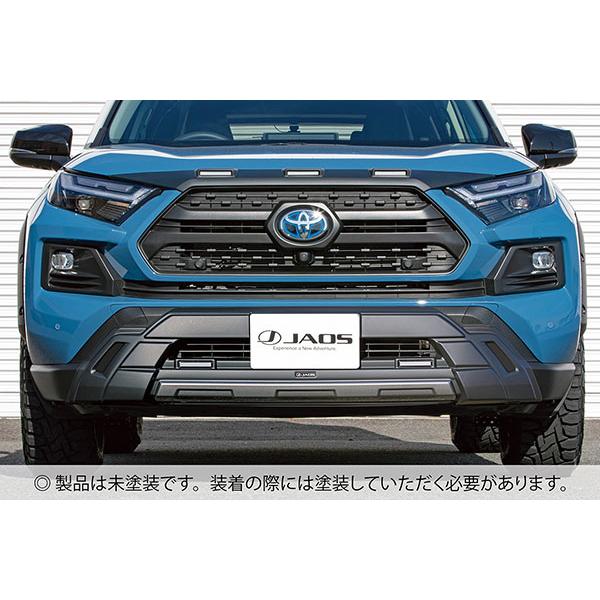 JAOS ジャオス フロントバンパーガード 未塗装品 RAV4 AXAH54 MXAA54 
