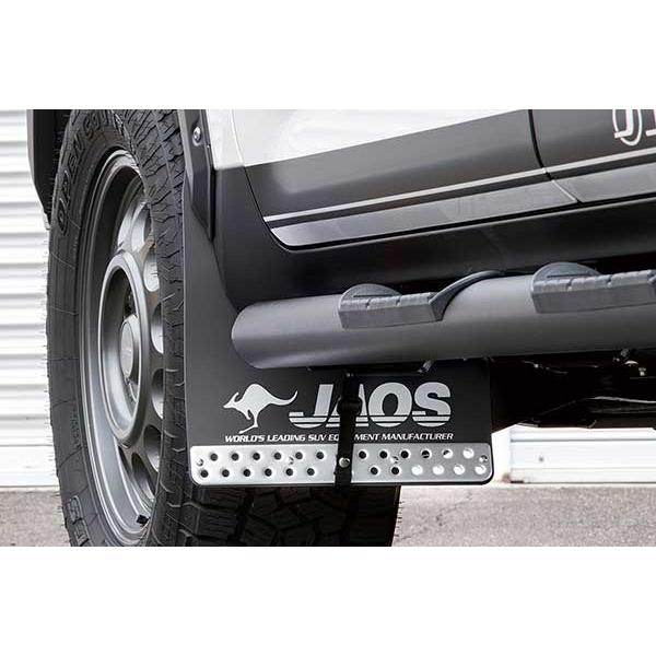 JAOS ジャオス マッドガードIII フロントセット ブラック