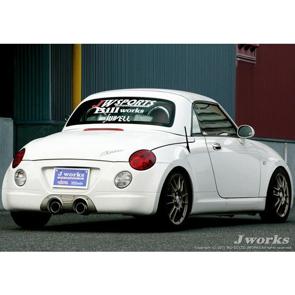 Jworks Billマフラー 【コペン [L880] H14.06〜H22.03 JB】 送料