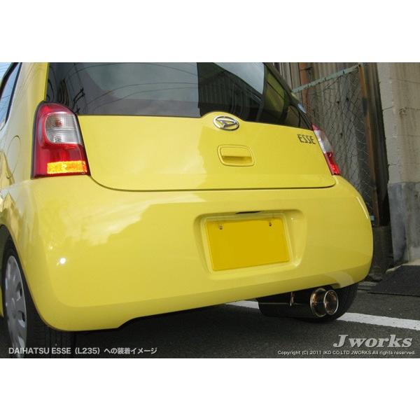 Jworks Ngeneration N1Street マフラー 【ダイハツ エッセ [L235