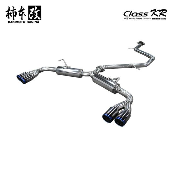 柿本改 マフラー Class KR C-HR DAA-ZYX10 2ZR-FXE 1NM 2WD 2016/12