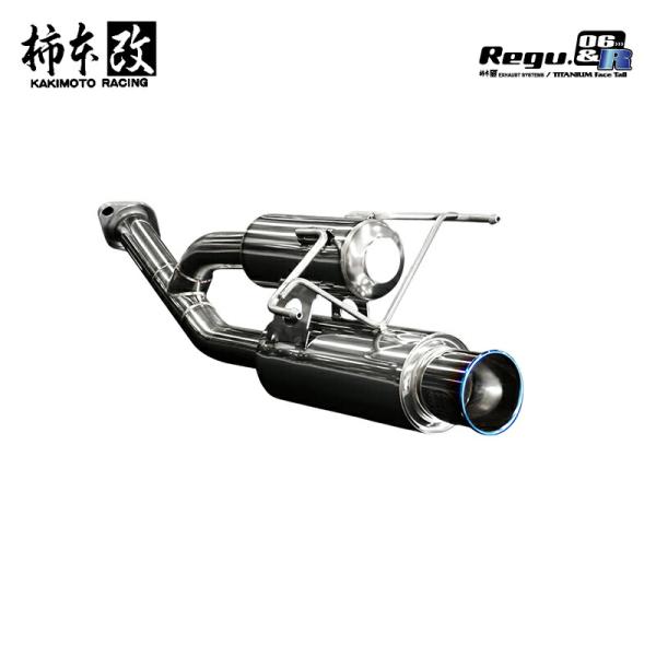 柿本改 マフラー Regu.06 & R CR-Z DAA-ZF1 1.5_NA_ハイブリッド LEA