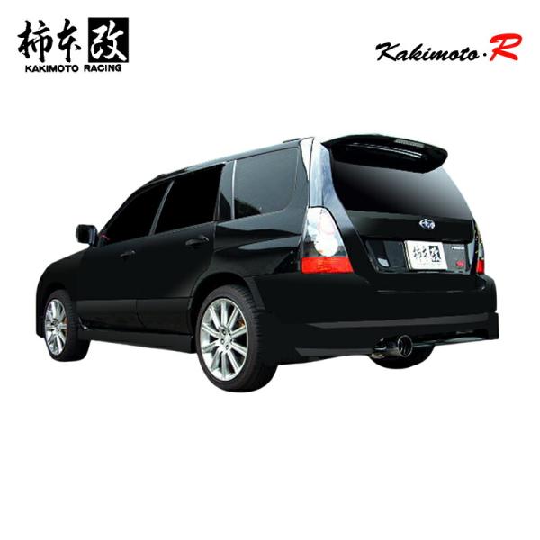 柿本改 マフラー Kakimoto.R フォレスター TA-SG5 2.0_ターボ EJ20 4WD