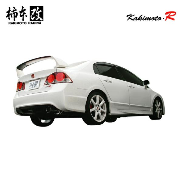 柿本改 マフラー Kakimoto.R シビック ABA-FD2 2.0_NA K20A(SPEC-R